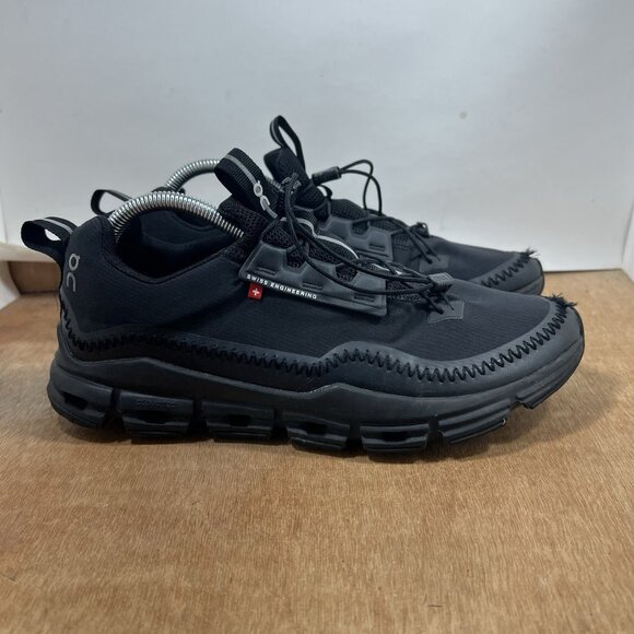 On Running Shoes - On Running Trainers Womens Size US 11 Cloudaway Triple Black Gym Casual Shoes